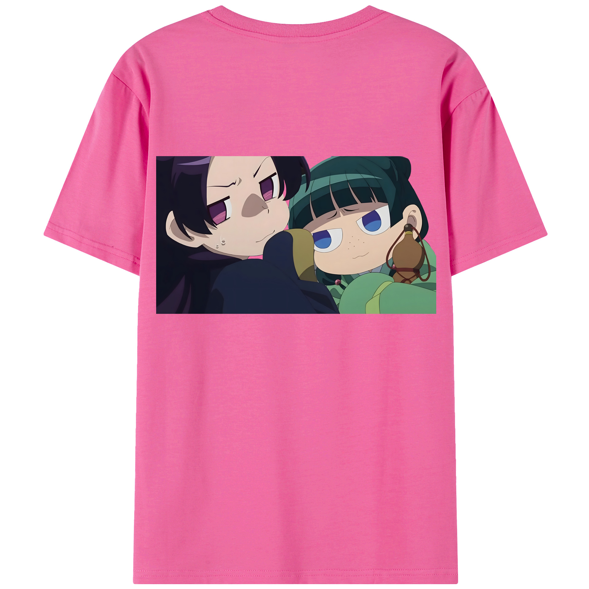（画像用） 薬屋のひとりごと The Apothecary Diaries レディース半袖Tシャツ(バックプリント)